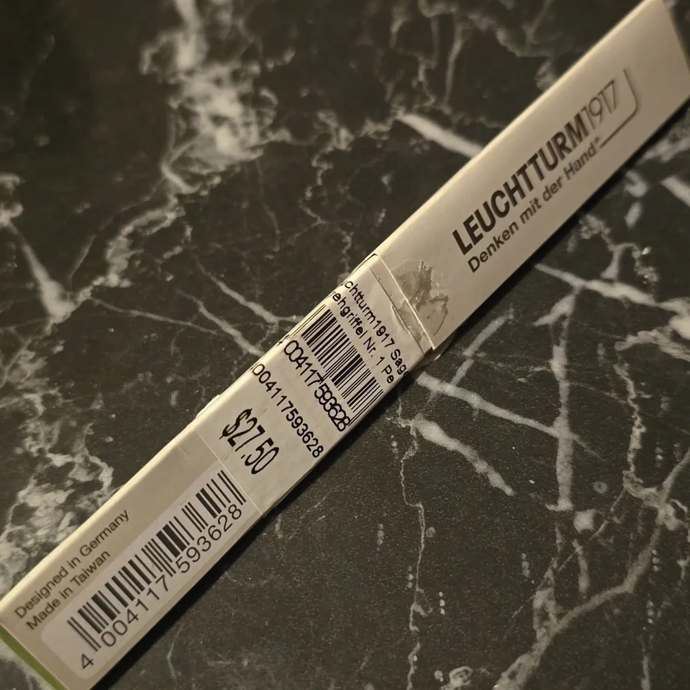 ❤️BUY 10 GET 5 FREE  Drehgriffel Nr. 1 Sage Ballpoint pen, Retail $27.50